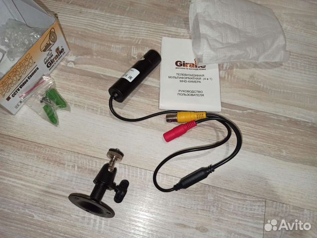 Миниатюрная камера видеонаблюдения giraffe