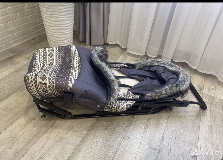 Коляска санки