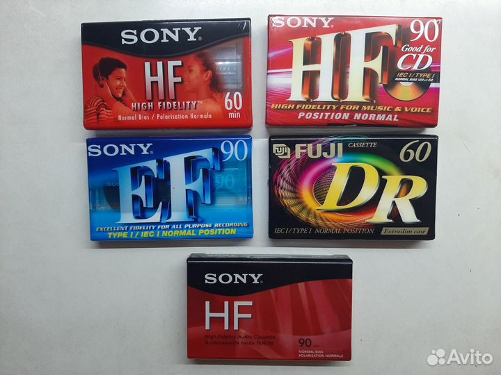 Кассеты (аудиокассеты ) цена за 5шт