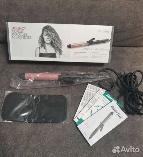 Плойка щипцы для завивки Babyliss (25 мм локон)