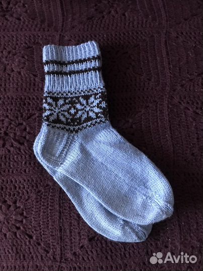 Носки вязаные ручной работы