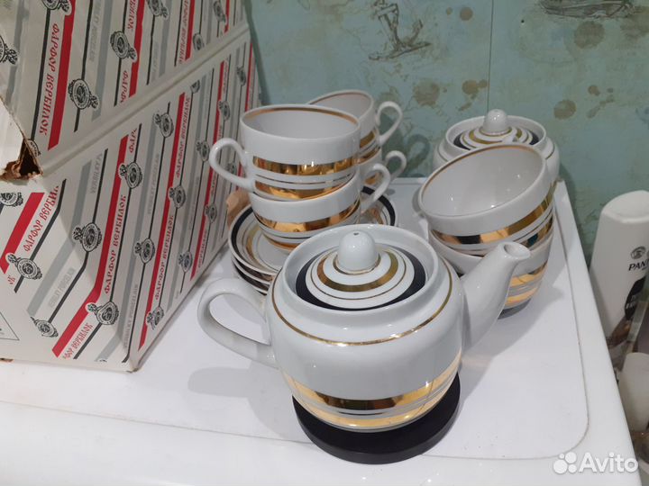 Сервиз чайный золотой дороги гарднер