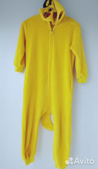 Кигуруми (пижама) и тапочки пикачу