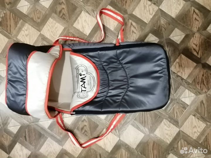 Переноска для ребёнка с твёрдым основанием 70 см