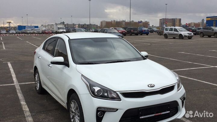 Бампер задний Киа Рио 4/Kia Rio 2017