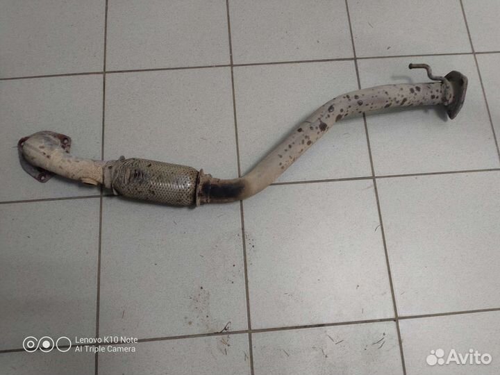 Приемная труба chevrolet lanos