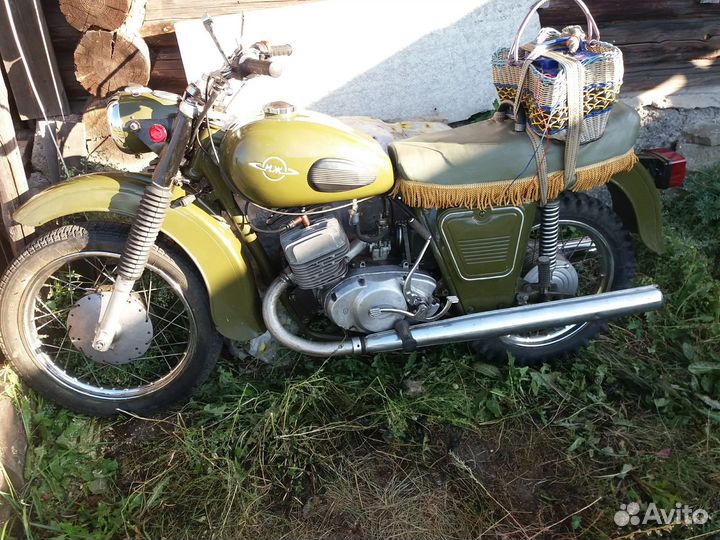 Ретро мотоцикл