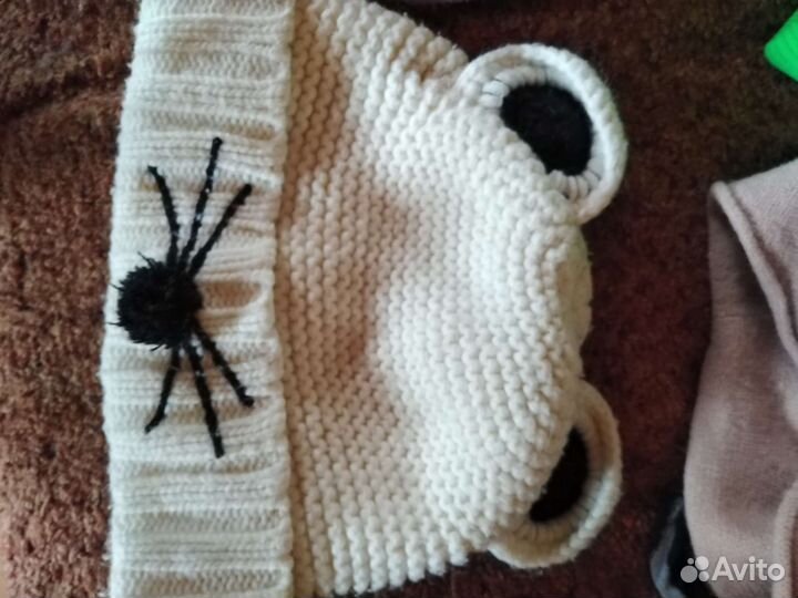 Шапочки, шарфы, перчатки, д/девочек разного разм