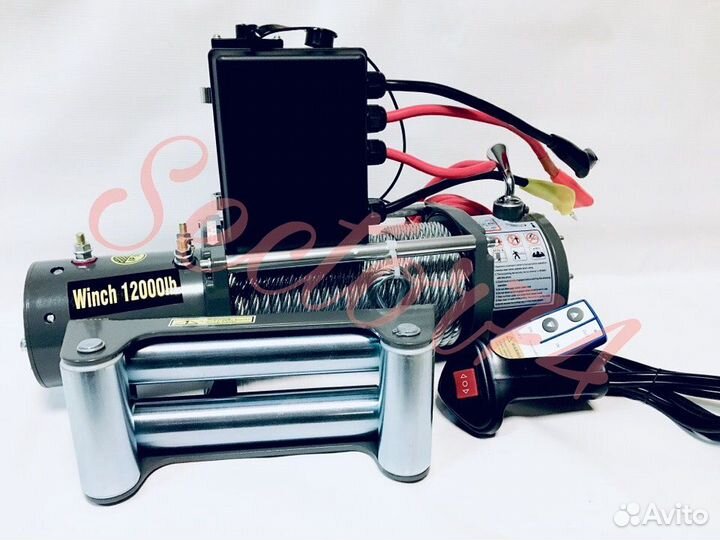 Автомобильная лебёдка electric winch 12000