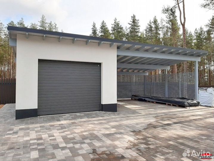 Капитальный гараж под ключ с утеплением