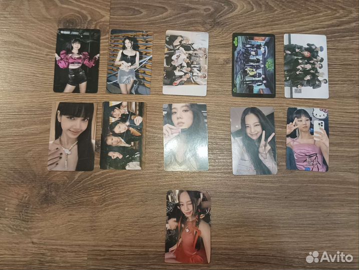 Карты blackpink,stray kids