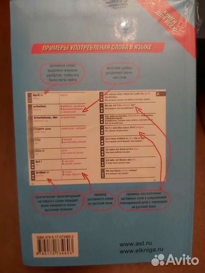 Учебник - словарь немецкий язык