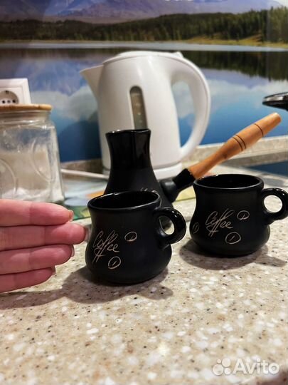 Турка и две чашки