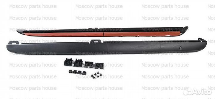 Golf 6 2008-2012 комплект GTI накладок на пороги