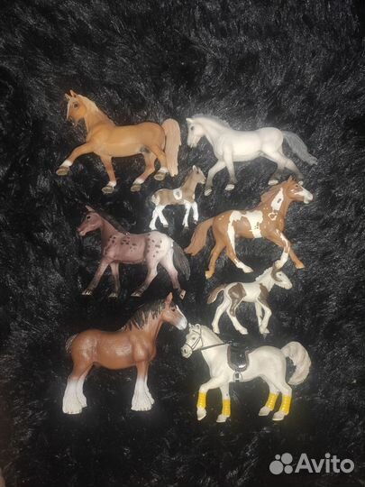 Фигурки лошадей шляйх schleich животных игрушки