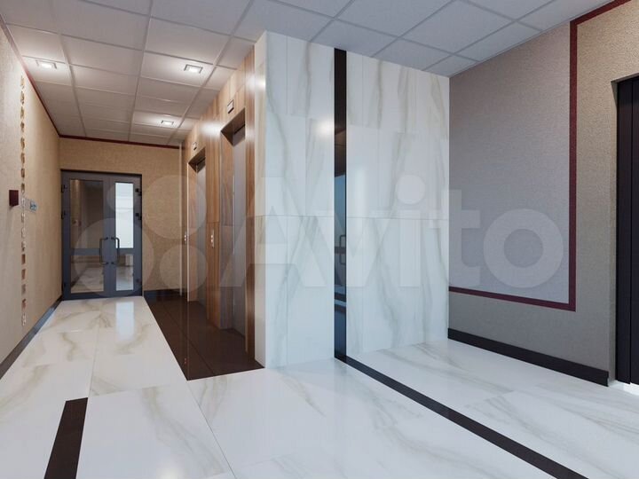 3-к. квартира, 91 м², 2/17 эт.