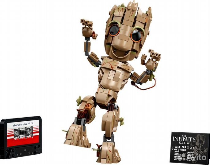 Lego Marvel Super Heroes 76217 Я есть Грут