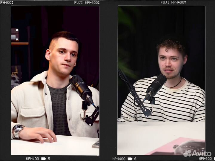 Студия видео подкаста с оператором, аренда