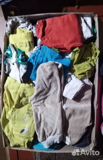 Детская одежда для мальчиков 80 86 коробка