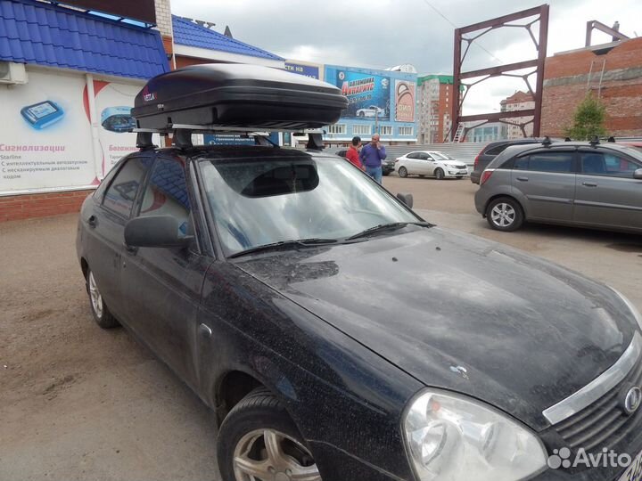 Автобокс на крышу Ветлан 460 л на Mazda 6 седан