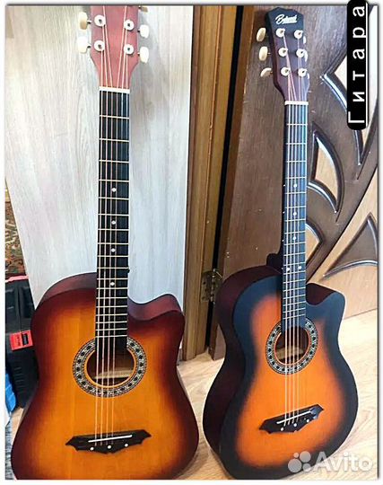 Акустическая гитара новая