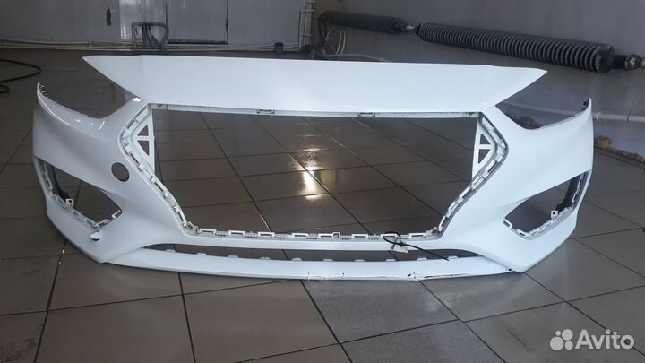 Бампер передний hyundai solaris 2