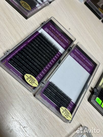 Ресницы для наращивания бу