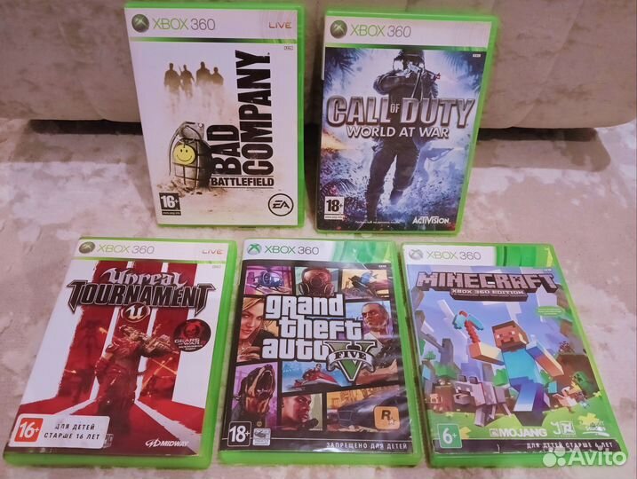 Игра для приставки xbox 360 (лицензия)