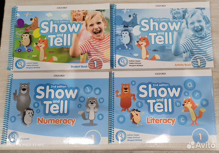 Show and Tell 2nd edition: 1,2,3 (все уровни) +CD