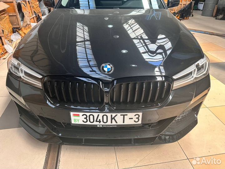 Сплиттер competition BMW G30 рестайлинг