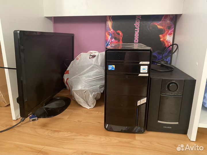 Компьютер бу subwoofer