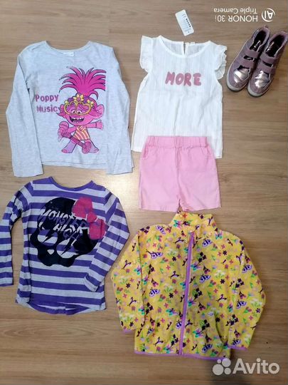 Пакет вещей на девочку