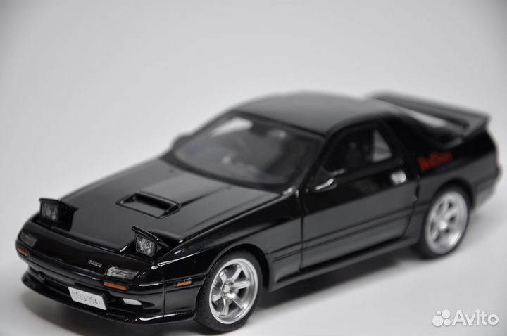 Модель авто Mazda RX-7 FC RED suns 1:32 металл