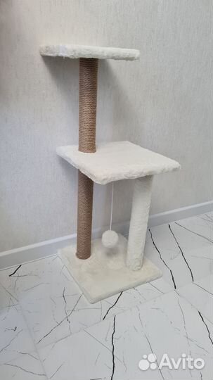 Когтеточка домик для кошки новый