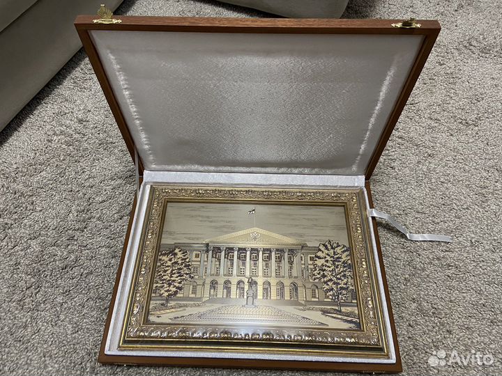 Картина позолота