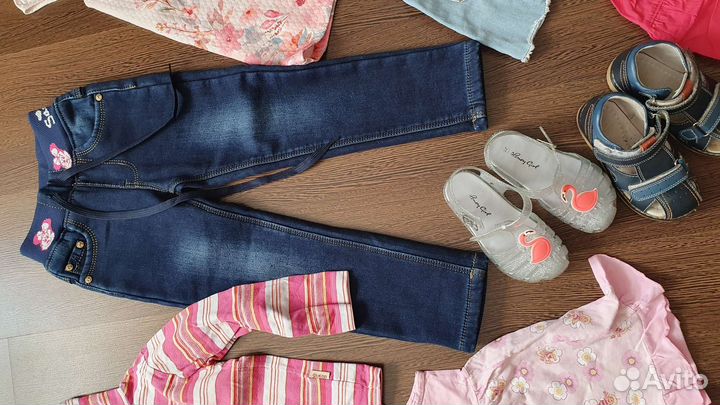 Пакет одежды на девочку 98 рр