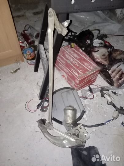 Дворники мотор и трапеции в сборк