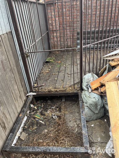 Будка вольер для собаки