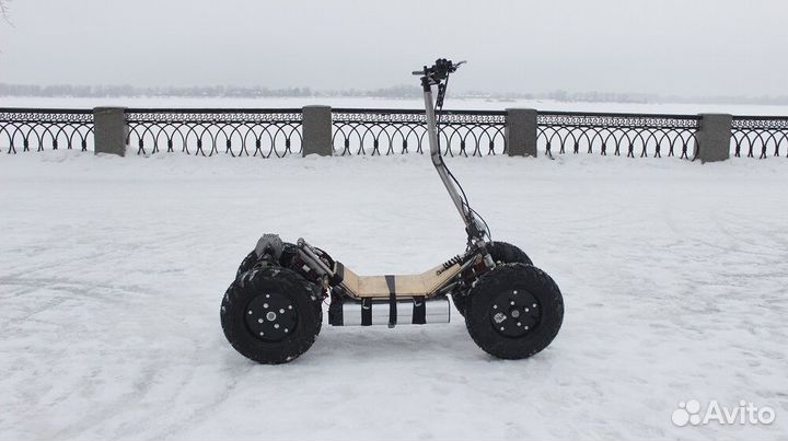 Электро самокат квадроцикл скутер мотоцикл
