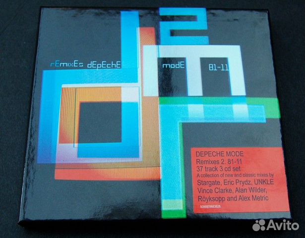 Виниловый бокс Depeche Mode Remixes 2