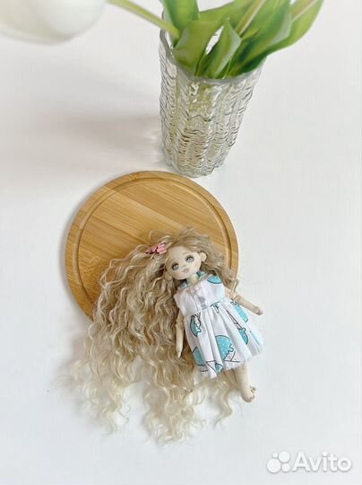 Эко кукла с набором одежды