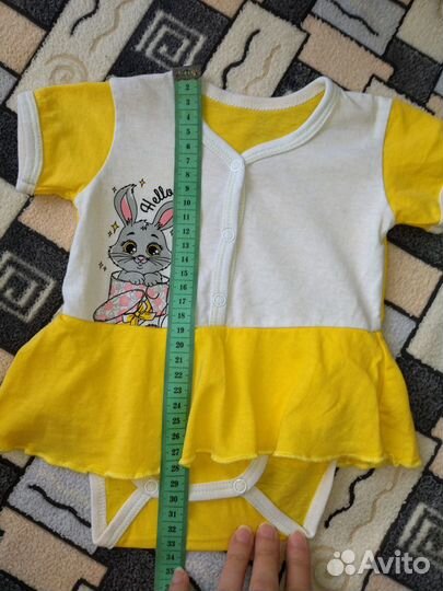 Боди и песочник новые 62 размер