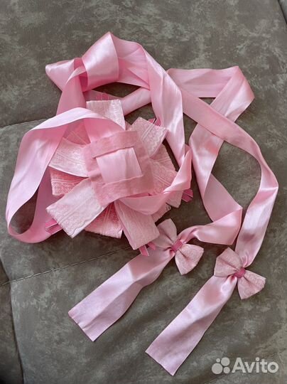 Бант на выписку для девочки