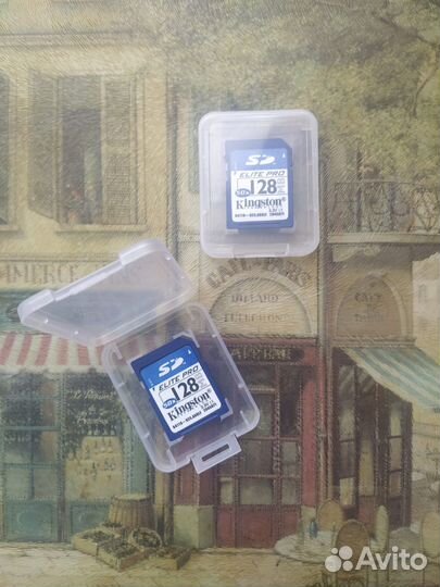 Карта памяти SD 128Mb Kingston