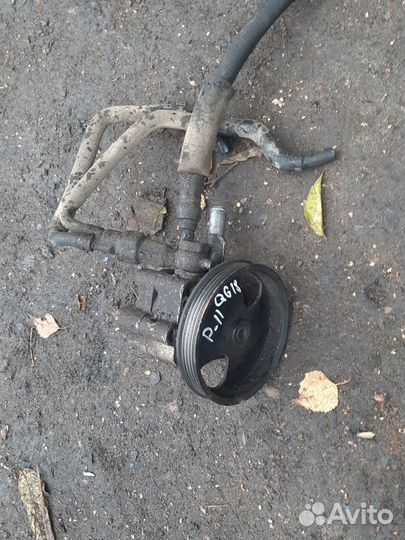 Рулевая рейка+насос гура на Nissan Primera п 11