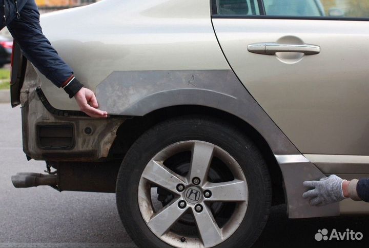 Пороги и арки ремонтные для ремонта на все авто