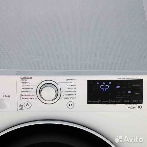 Стиральная машина LG F4V3ES0W новая