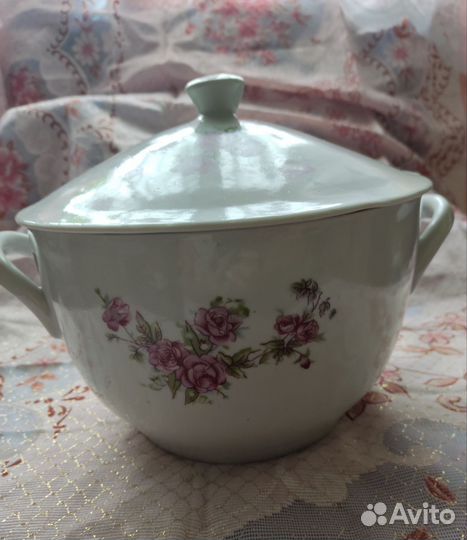 Супница винтажная