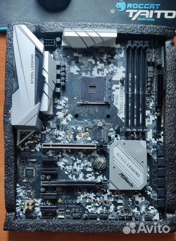 Материнская плата AM4 Asrock B450 Steel legend купить в Москве ...