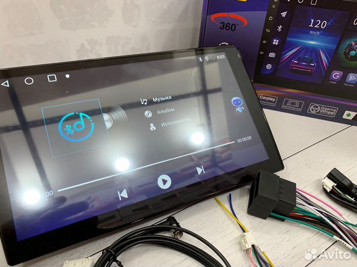 Магнитола Android.8ядер.4/64.DSP.9-дюйм